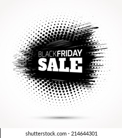 Black Friday Sale Abstract Vector Illustration for your business artwork.