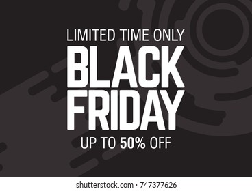 Black friday sale. Abstract Vector illustration