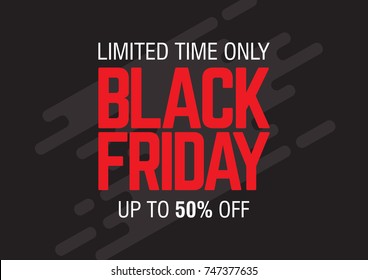 Black friday sale. Abstract Vector illustration