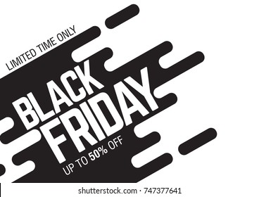 Black friday sale. Abstract Vector illustration