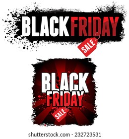 Black Friday Sale advertisement. Vector Illustration for your business design.