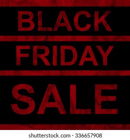 Black friday sale announcement on the red watercolour background, web design, vector, eps 10
