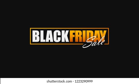 Black Friday Sale art design suitable for Poster or banner. Vector illustration.