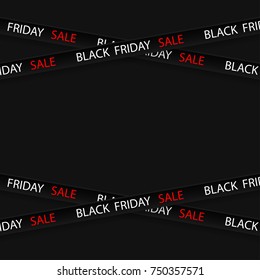 Black friday. Sale. Black background