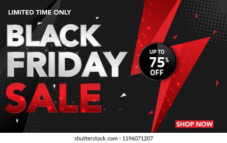 Black Friday Sale background. for business, promotion, advertising and commerce. vector illustration