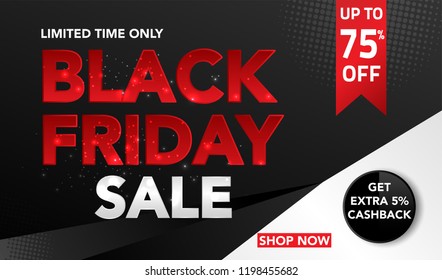 Black Friday Sale background. for business, promotion, advertising and commerce. vector illustration.