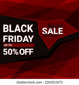 Fondo de venta de viernes negro y plantilla creativa. Ilustración vectorial.