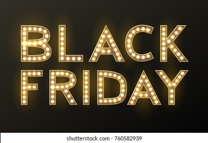 Black Friday Sale Background, Discount Item. Vector illustration