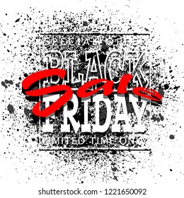 black friday sale background, vector illustration clip-art
