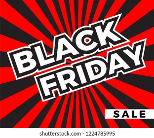 Black friday sale background. Vector illustration EPS 10