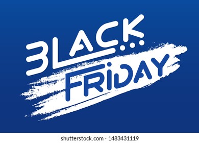 Black Friday Sale background. Vector illustration