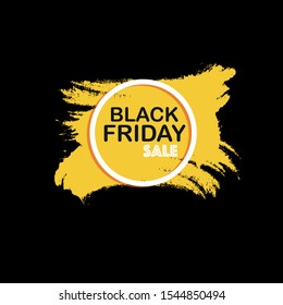 Black friday sale background. Vector illustration