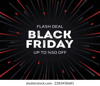 Venta de Viernes Negro. Fondo de venta. ilustración vectorial