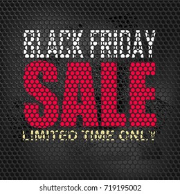 black friday sale background, vector illustration clip-art