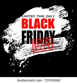 black friday sale background, vector illustration clip-art