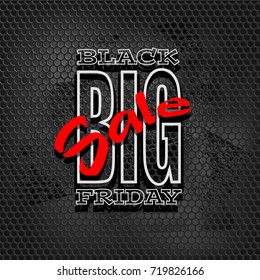 black friday sale background, vector illustration clip-art