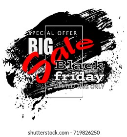 black friday sale background, vector illustration clip-art