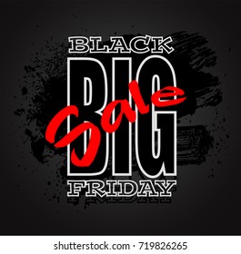 black friday sale background, vector illustration clip-art