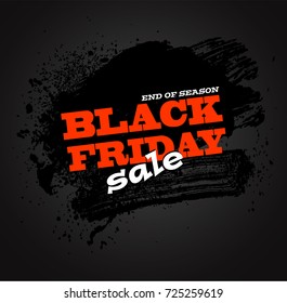 black friday sale background, vector illustration clip-art