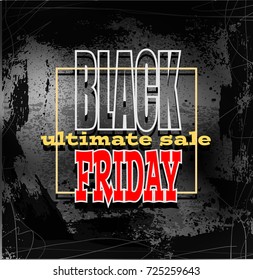 black friday sale background, vector illustration clip-art