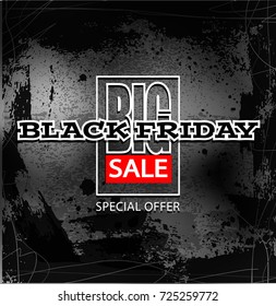 black friday sale background, vector illustration clip-art