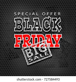black friday sale background, vector illustration clip-art