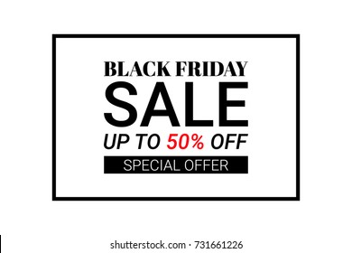 Black friday sale background. Vector illustration