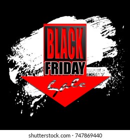 black friday sale background, vector illustration clip-art