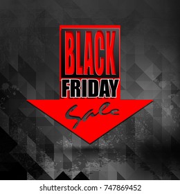 black friday sale background, vector illustration clip-art