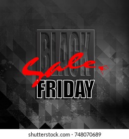 black friday sale background, vector illustration clip-art