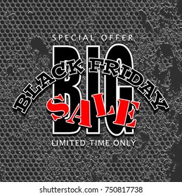 black friday sale background, vector illustration clip-art