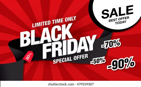 Black friday sale banner