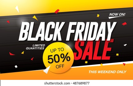 Black friday sale banner