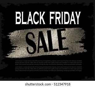Black friday sale banner.