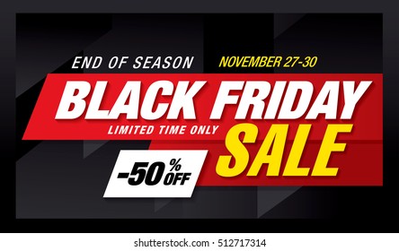 Black friday sale banner