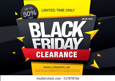 Black friday sale banner