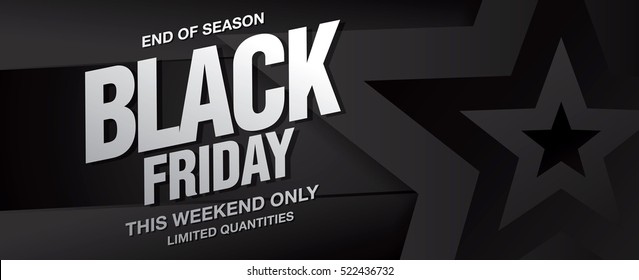 Black friday sale banner