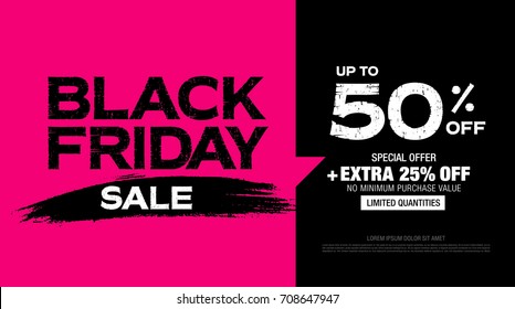 Black friday sale banner