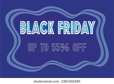 Black Friday Sale Banner - Up to 50%$ 55% 60% 65% 70% 75% 80% 85% 90% Off 