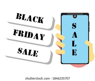 Black Friday Sale banner. Design for blackfriday sale.