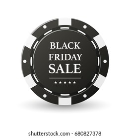 Black Friday Sale Banner Design Template. Advertising Poster. Vector illustration