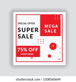 Black Friday Sale Banner instagram story template design with balloon and confetti. Set of Black Friday web banner label special offer. Use for social media post such. Vector illustration. - Shutterstock ID 1508560649