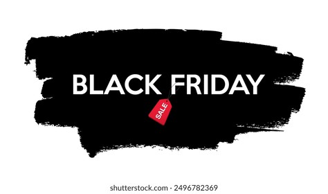 Black friday sale banner layout design vector illustration