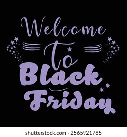 Black Friday sale banner layout design vector illustration with t shirt