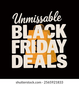 Black Friday sale banner layout design vector illustration with t shirt