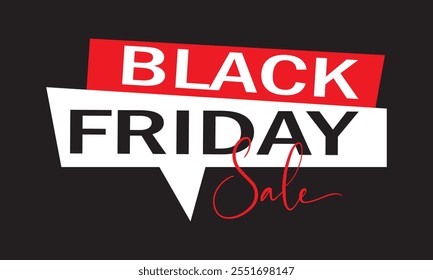 Banner de venda Black Friday. Modelo de design moderno com tipografia Black Friday. Projeto criativo Black Friday para Web Banner, fundo, Cartaz, Anúncio, Social, Anúncio, Cabeçalho do site. vetor. EPS 10