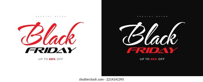 Black Friday Sale Banner, Poster, or, Flyer Layout Design. Advertising Banner Design for Black Friday Campaign