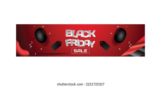 Black friday sale banner and poster marketing