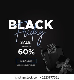 Black Friday Sale. Banner, poster, Black Friday background.