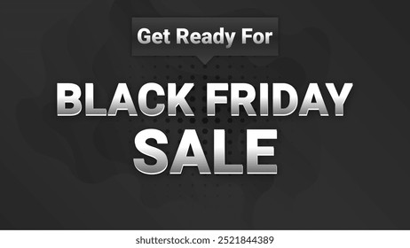 "Black Friday Sale" banner or poster with special discount offer for product, shop or business sales promotions.